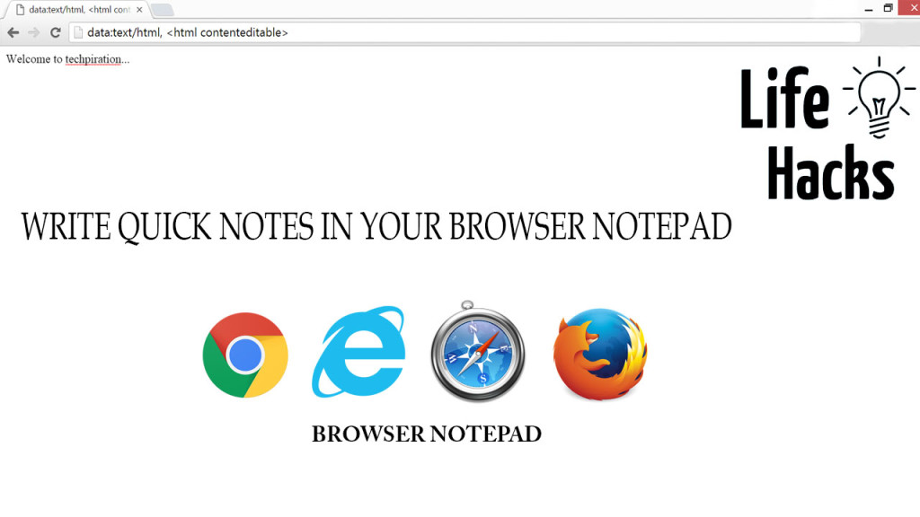 browser notepad