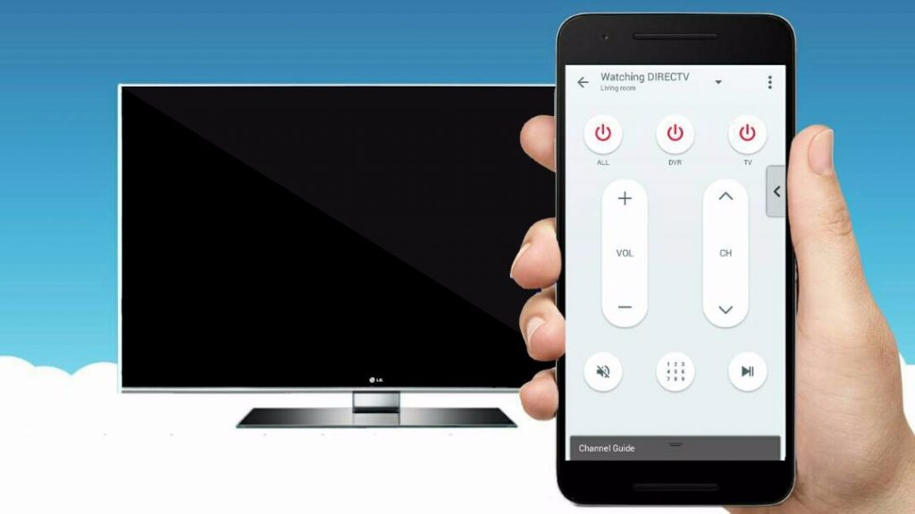 smartphone remote control TV